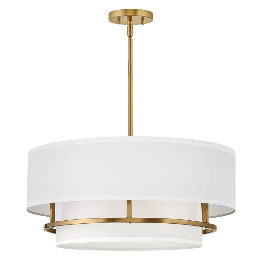 Hinkley - Chandelier on a pole GRAHAM 4xE14/40W/230V