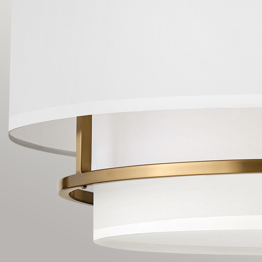 Hinkley - Chandelier on a pole GRAHAM 4xE14/40W/230V