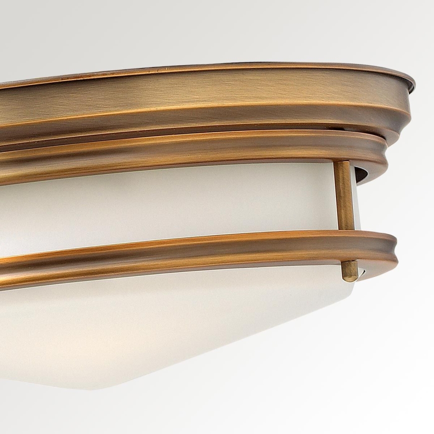Hinkley - HADLEY Bathroom Ceiling Light 3xE27/40W/230V IP44, Gold