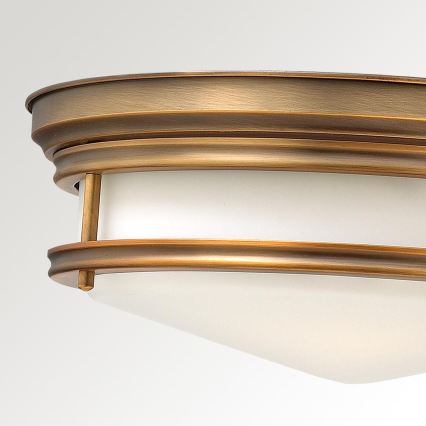 Hinkley - HADLEY Bathroom Ceiling Light 3xE27/40W/230V IP44, Gold