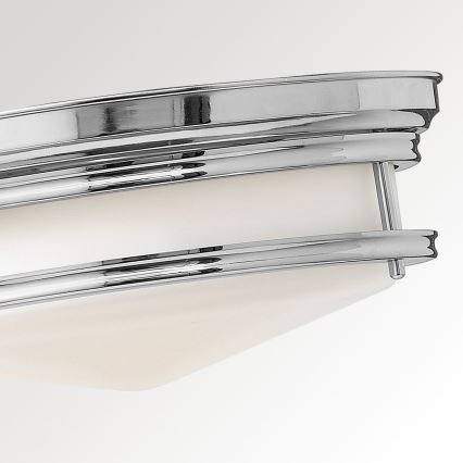 Hinkley - Ceiling light HADLEY 3xE27/40W/230V shiny chrome