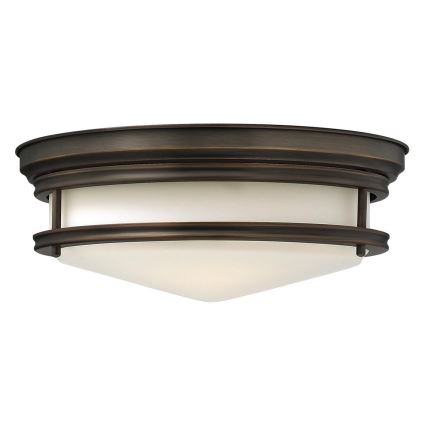 Hinkley - HADLEY Bathroom Ceiling Light 3xE27/40W/230V IP44 Bronze