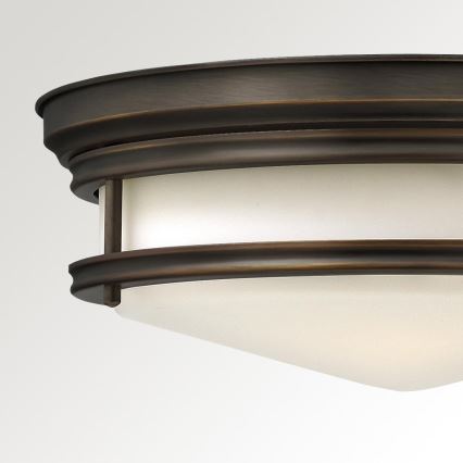 Hinkley - HADLEY Bathroom Ceiling Light 3xE27/40W/230V IP44 Bronze