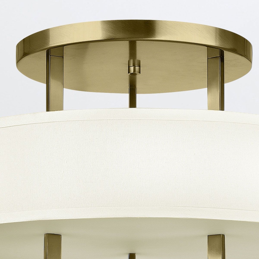 Hinkley - HAMPTON Ceiling Light 3xE27/60W/230V, diameter 50.8 cm, Gold