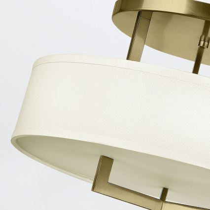 Hinkley - HAMPTON Ceiling Light 3xE27/60W/230V, diameter 50.8 cm, Gold