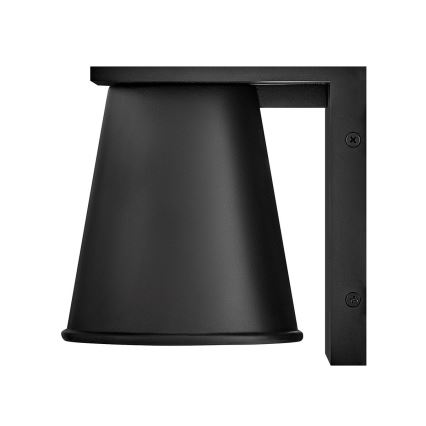 Hinkley - LED Outdoor wall light HANS 1xGU10/8W/230V IP44 black