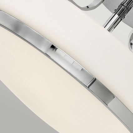 Hinkley - Flush-mount chandelier HARPER 3xE27/60W/230V Ø 45.6 cm polished chrome