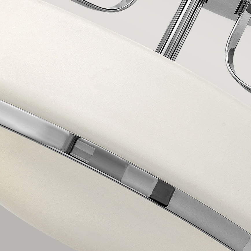 Hinkley - HARPER flush-mount chandelier 3xE27/60W/230V Ø 36.6 cm polished chrome