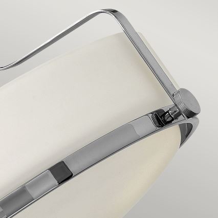 Hinkley - HARPER flush-mount chandelier 3xE27/60W/230V Ø 36.6 cm polished chrome