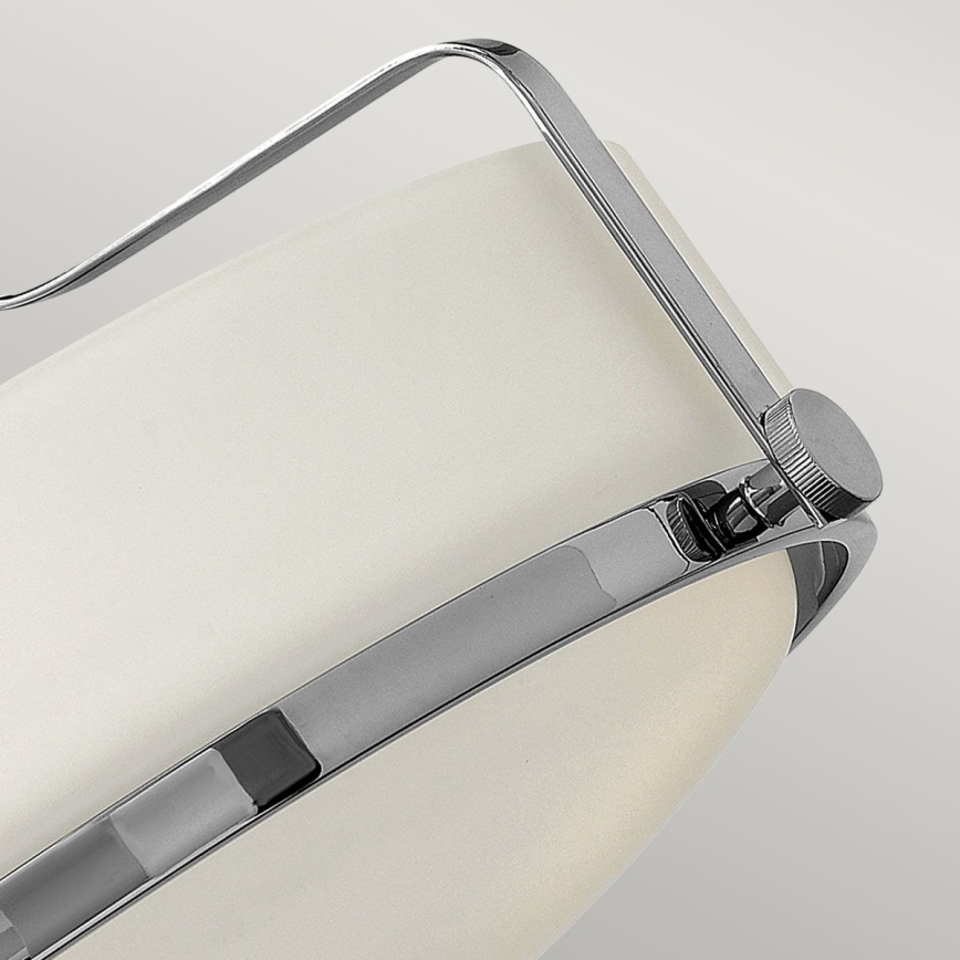 Hinkley - HARPER flush-mount chandelier 3xE27/60W/230V Ø 36.6 cm polished chrome