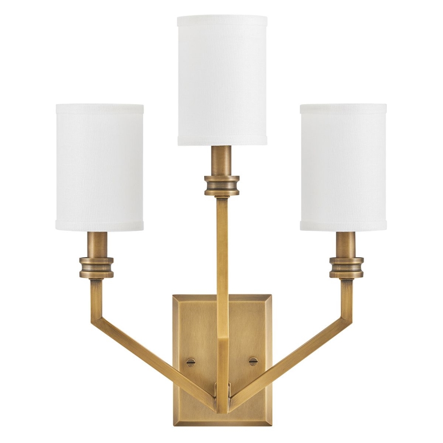 Hinkley - MOORE Wall Light 3xE14/40W/230V Gold