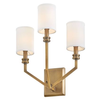 Hinkley - MOORE Wall Light 3xE14/40W/230V Gold