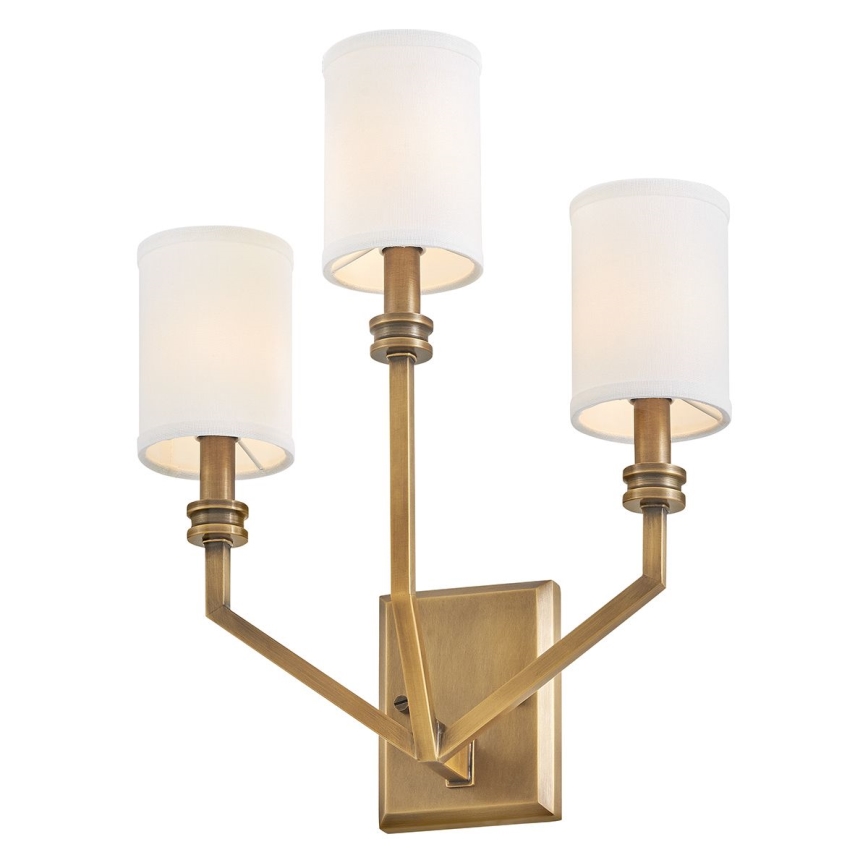 Hinkley - MOORE Wall Light 3xE14/40W/230V Gold