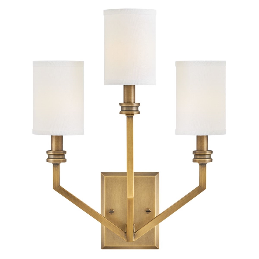 Hinkley - MOORE Wall Light 3xE14/40W/230V Gold