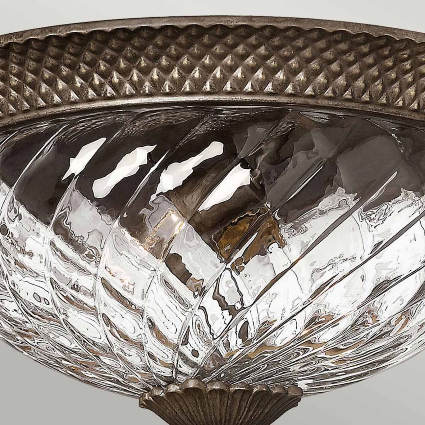 Hinkley - Ceiling light PLANTATION 3xE27/60W/230V bronze