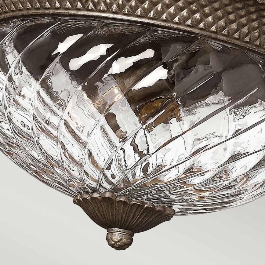 Hinkley - Ceiling light PLANTATION 3xE27/60W/230V bronze