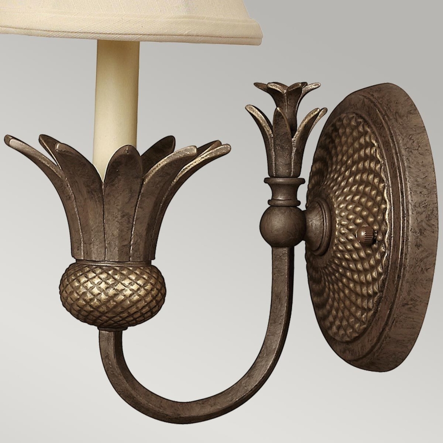 Hinkley - Wall light PLANTATION 1xE14/40W/230V bronze