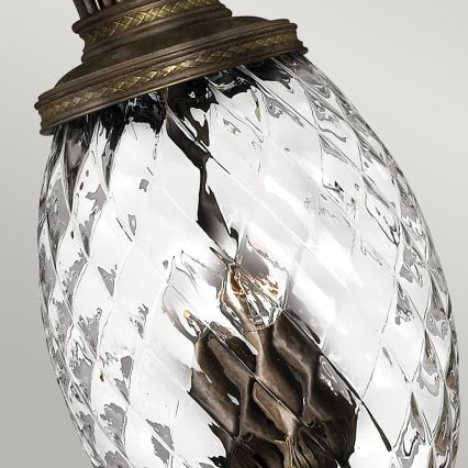 Hinkley - Chandelier on a chain PLANTATION 4xE14/40W/230V bronze