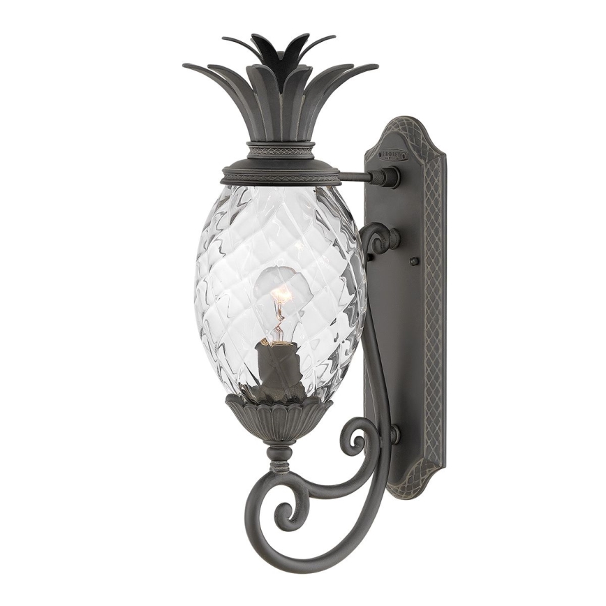 Hinkley - Wall light PLANTATION 1xE27/40W/230V black