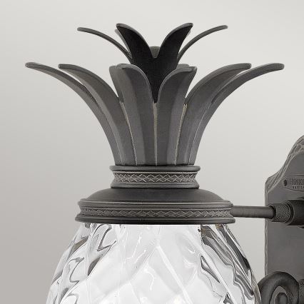 Hinkley - Wall light PLANTATION 1xE27/40W/230V black