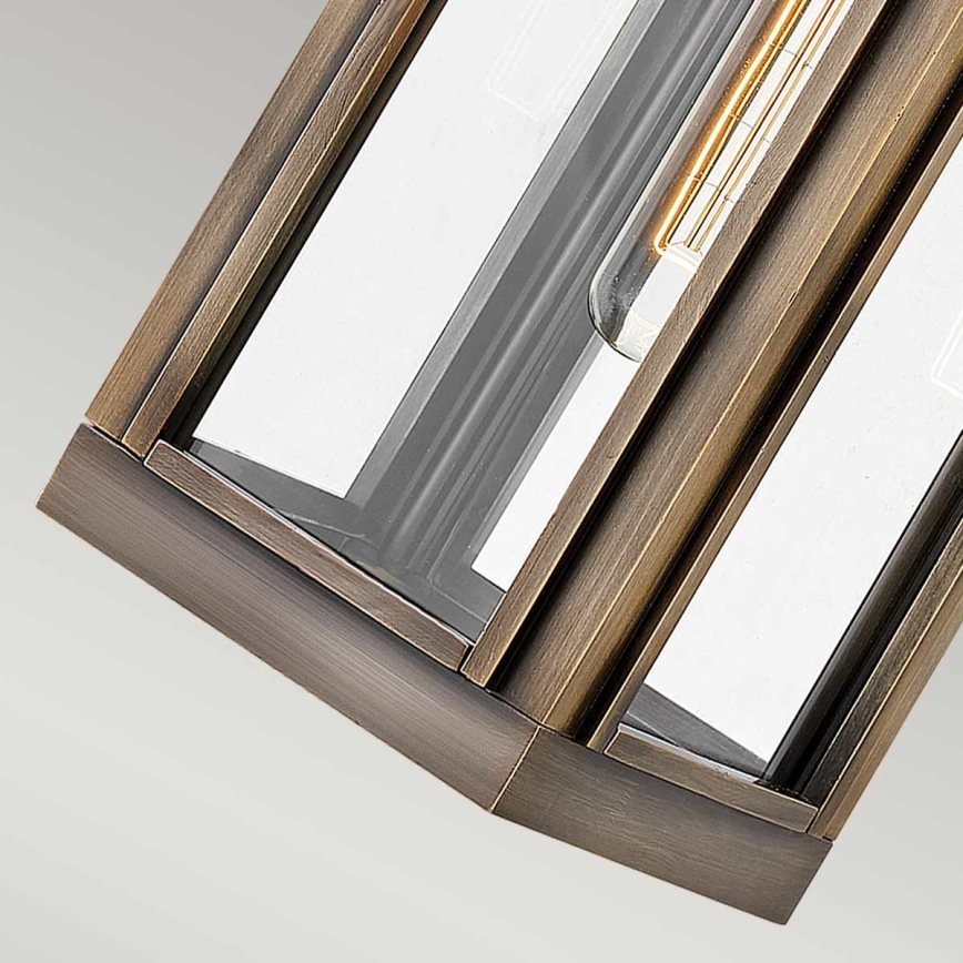 Hinkley - HARBOR Outdoor Wall Light 1xE27/60W/230V IP44 Bronze