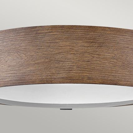 Hinkley - Ceiling light SAWYER 3xE14/40W/230V d. 38 cm redwood/brown