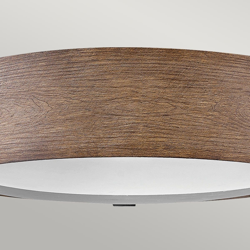 Hinkley - Ceiling light SAWYER 3xE14/40W/230V d. 38 cm redwood/brown