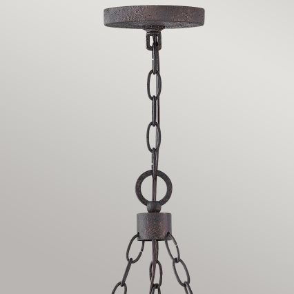 Hinkley - SAWYER Chain-Hung Chandelier 6xE14/40W/230V Brown