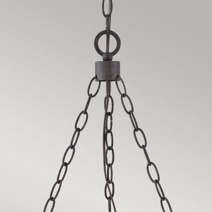 Hinkley - SAWYER Chain-Hung Chandelier 6xE14/40W/230V Brown