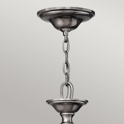 Hinkley - Chain-hung chandelier SUSSEX 5xE14/40W/230V matte chrome