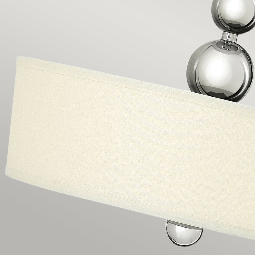 Hinkley - Chain-hung chandelier ZELDA 3xE27/60W/230V polished chrome