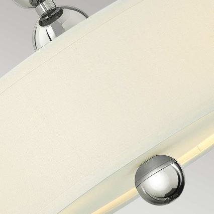 Hinkley - Flush-mounted chandelier ZELDA 3xE27/60W/230V polished chrome