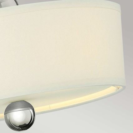 Hinkley - Flush-mounted chandelier ZELDA 3xE27/60W/230V polished chrome