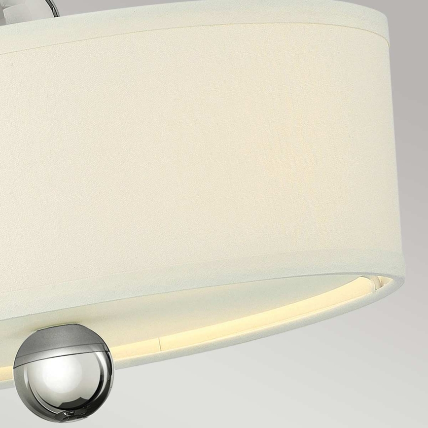 Hinkley - Flush-mounted chandelier ZELDA 3xE27/60W/230V polished chrome