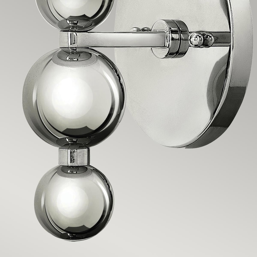 Hinkley - ZELDA Wall Light 1xE27/60W/230V Polished Chrome
