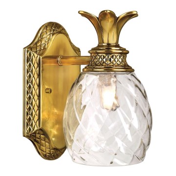 Hinkley - LED Bathroom wall light PLANTATION 1xG9/3W/230V IP44 gold