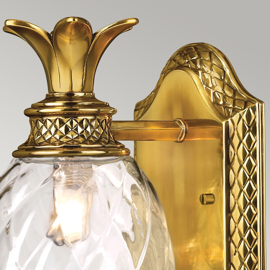 Hinkley - LED Bathroom wall light PLANTATION 1xG9/3W/230V IP44 gold