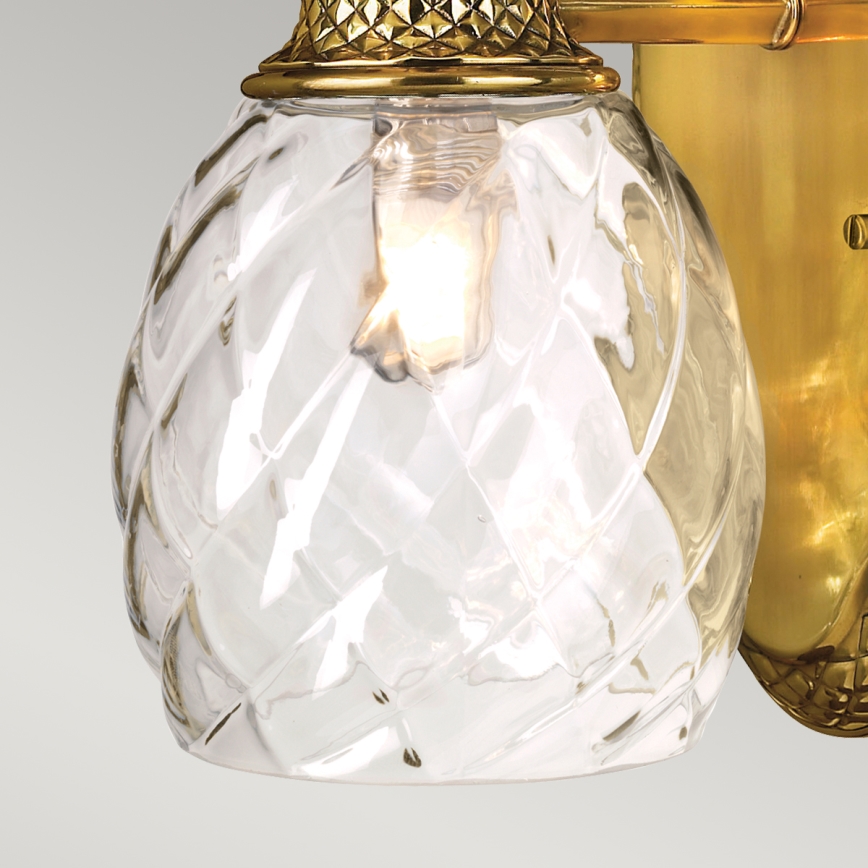 Hinkley - LED Bathroom wall light PLANTATION 1xG9/3W/230V IP44 gold