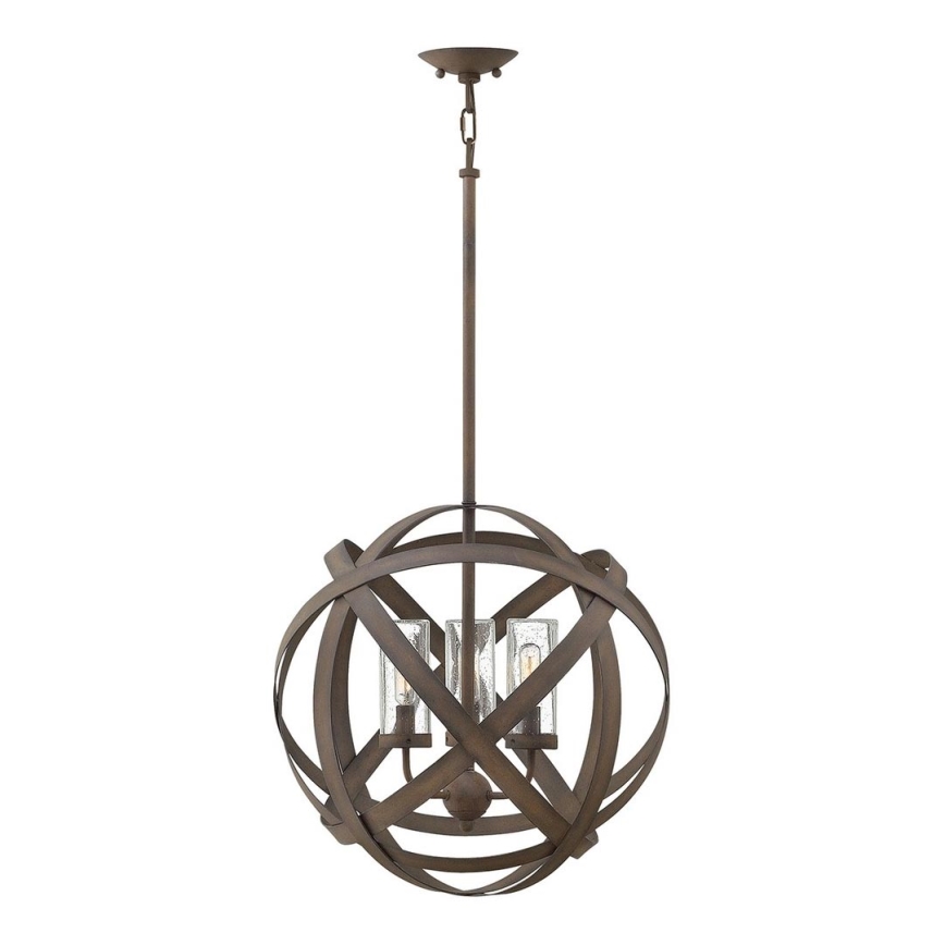 Hinkley - Outdoor chandelier CARSON 3xE14/40W/230V IP44