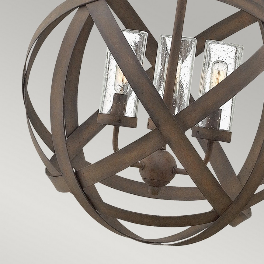 Hinkley - Outdoor chandelier CARSON 3xE14/40W/230V IP44