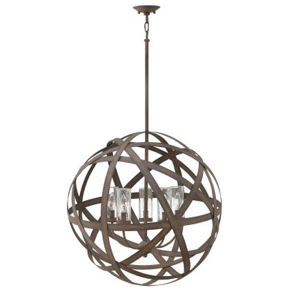 Hinkley - Outdoor chandelier CARSON 5xE14/40W/230V IP44