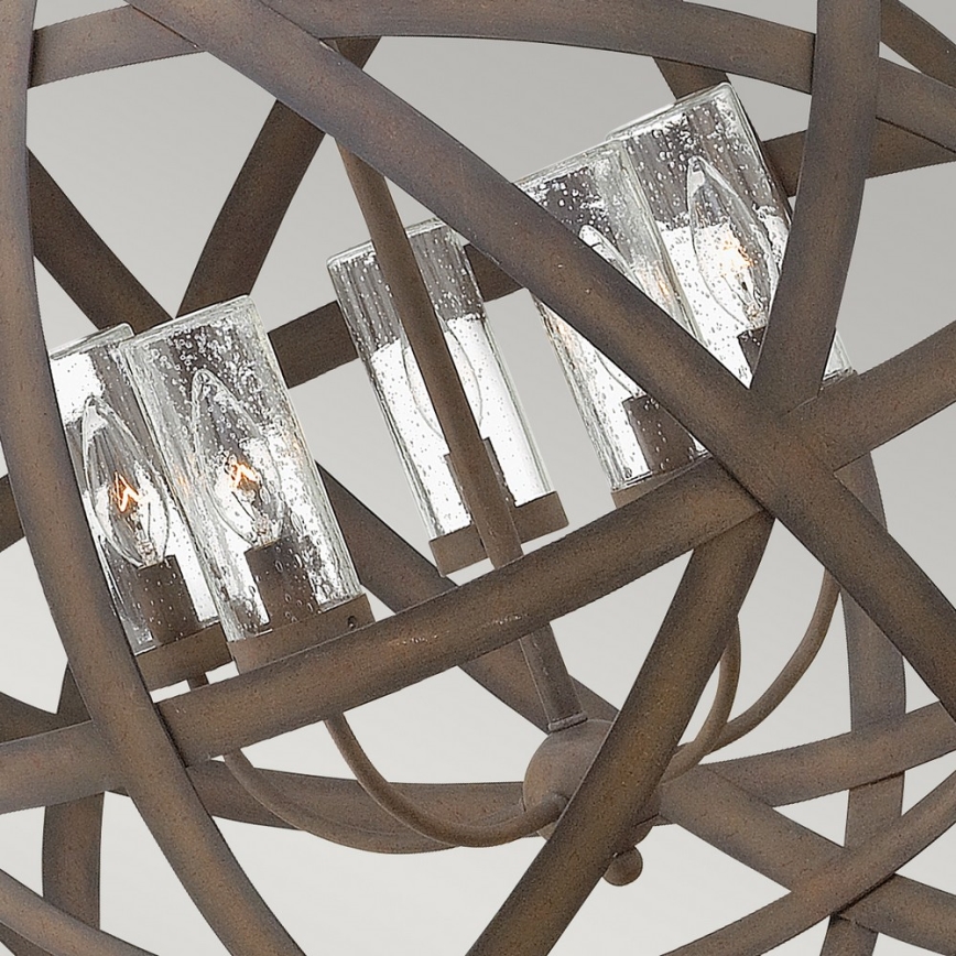Hinkley - Outdoor chandelier CARSON 5xE14/40W/230V IP44
