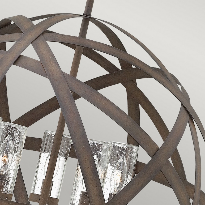 Hinkley - Outdoor chandelier CARSON 5xE14/40W/230V IP44