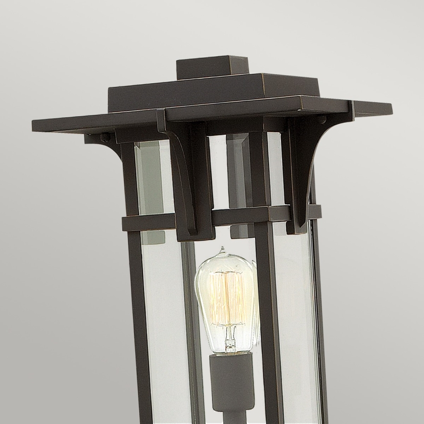 Hinkley - Outdoor lamp MANHATTAN 1xE27/100W/230V IP44 black