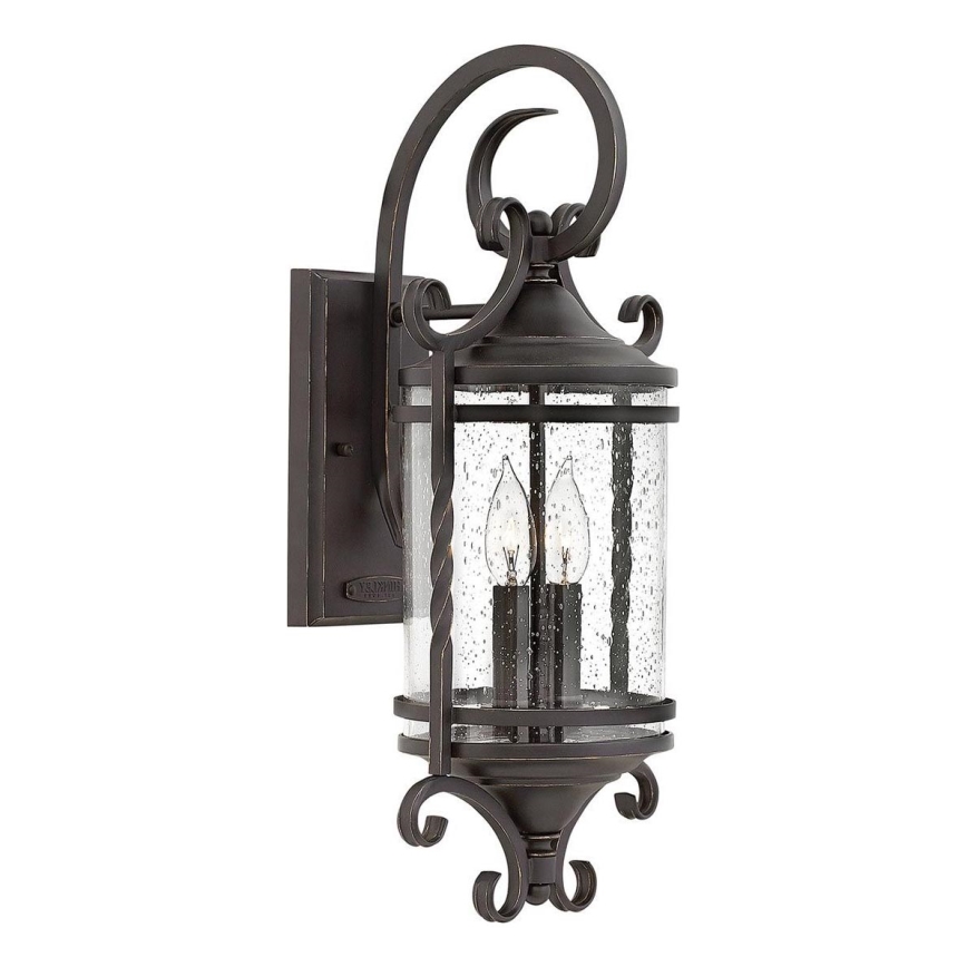 Hinkley - Outdoor wall light CASA 2xE14/40W/230V IP44