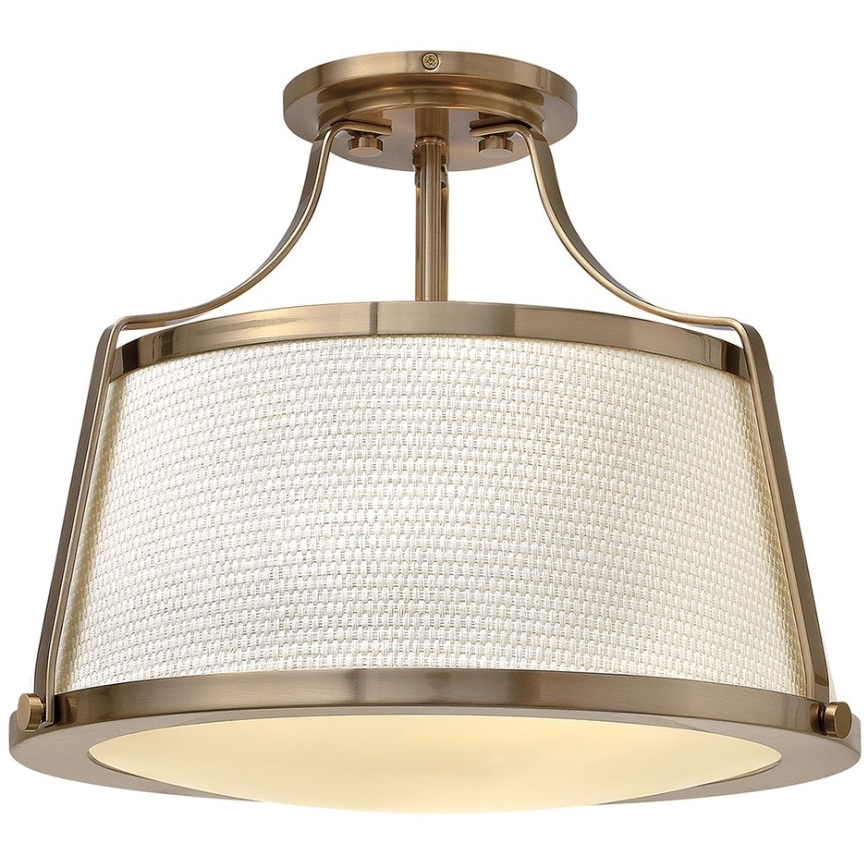 Hinkley - Surface-mounted chandelier CHARLOTTE 3xE27/75W/230V brass