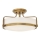 Hinkley - Surface-mounted chandelier HARPER 3xE27/60W/230V brass