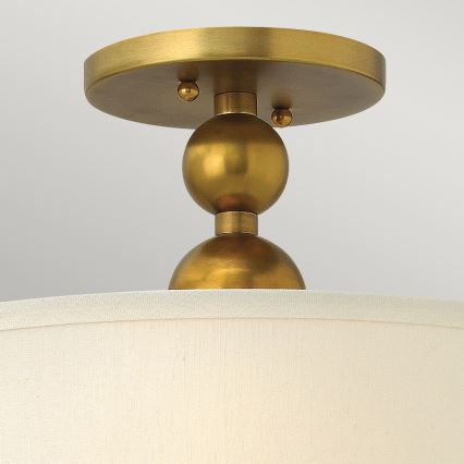 Hinkley - Surface-mounted chandelier ZELDA 3xE27/60W/230V brass