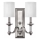 Hinkley - SUSSEX wall sconce 2xE14/40W/230V matte chrome