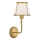 Hinkley - Wall lamp CLARKE 1xE27/40W/230V brass/white